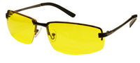 Жёлтые поляризационные очки водителя "Mazarini" m01-3