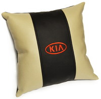 Подушка из экокожи Kia