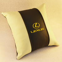 Подушка из экокожи Lexus