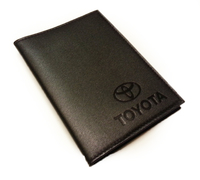 Обложка на автодокументы с логотипом Toyota